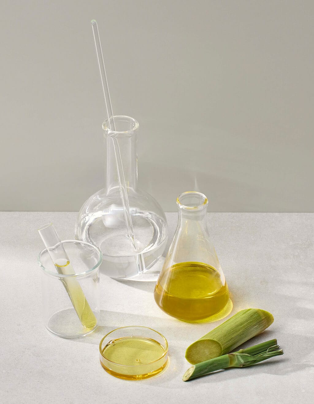 Science Beakers & Sugarcane
